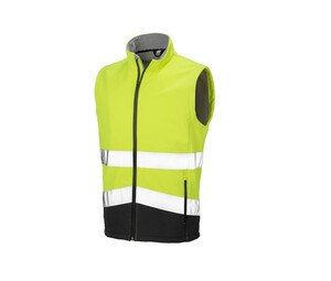 Result RS451 - High -visibility work -making bodywarmer