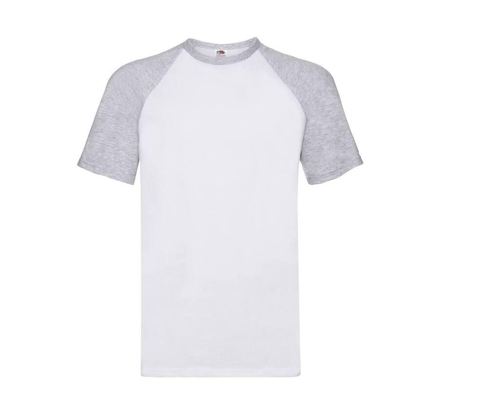 Fruit of the Loom SC237 - Short Sleeve Baseball T (61-026-0)