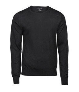 Tee Jays TJ6000 - Mens crew neck Black