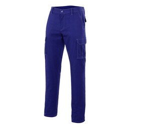 VELILLA V3001 - MULTI-POCKET PANTS Cobalt Blue