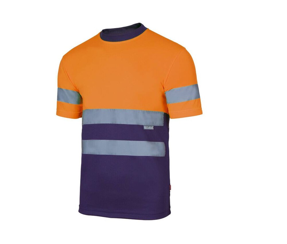 VELILLA V5506 - High visibility two-tone technical T-shirt