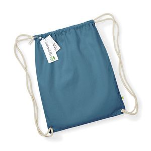 Westford mill WM810 - Organic Gym Bag Airforce Blue