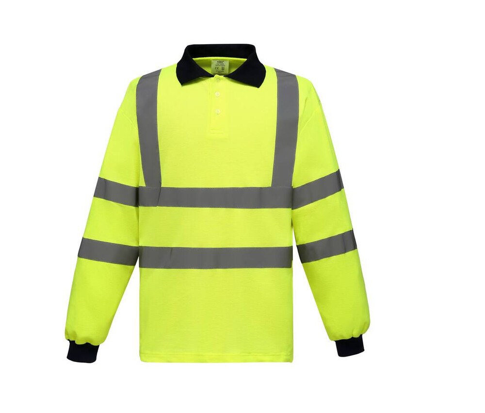 Yoko YK310 - High visibility long sleeves polo shirt