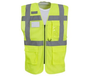 Yoko YK820 - High visibility mesh vest Hi Vis Yellow