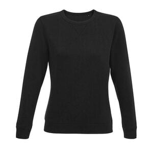 SOL'S 03104 - Sully Women Round Neck Sweatshirt Black