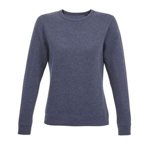 SOL'S 03104 - Sully Women Round Neck Sweatshirt Heather denim