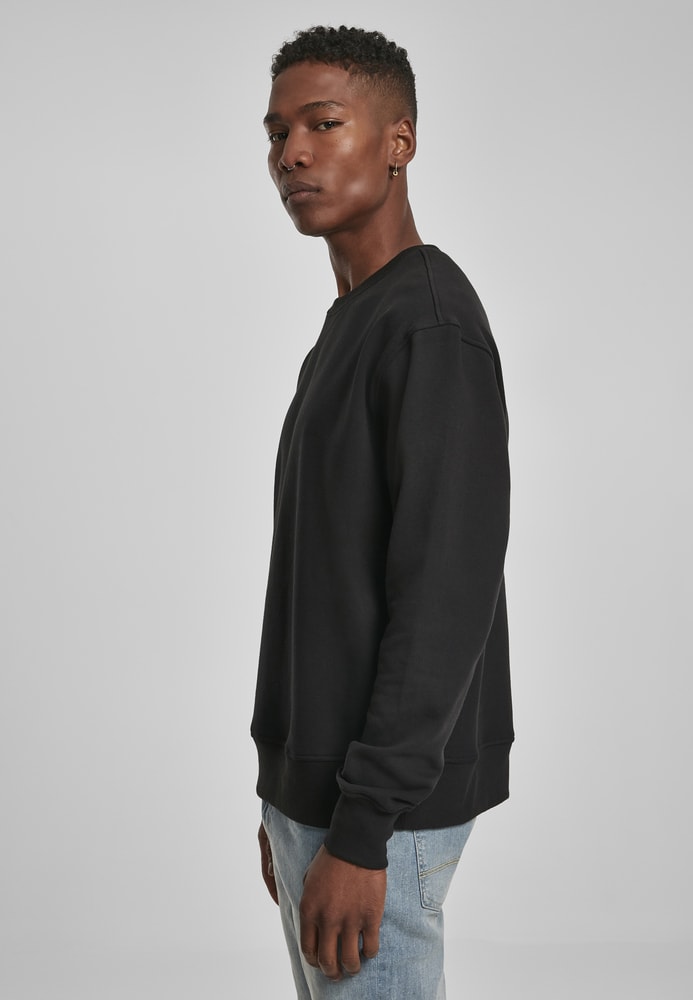 Build Your Brand BY120 - Premium oversized round neck sweatshirt