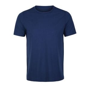 NEOBLU 03184 - Lucas Men Men’S Short Sleeve Mercerised Jersey T Shirt Bleu intense