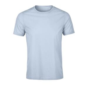 NEOBLU 03184 - Lucas Men Men’S Short Sleeve Mercerised Jersey T Shirt Soft Blue