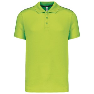 ProAct PA480 - MEN'S SHORT SLEEVE POLO SHIRT Lime