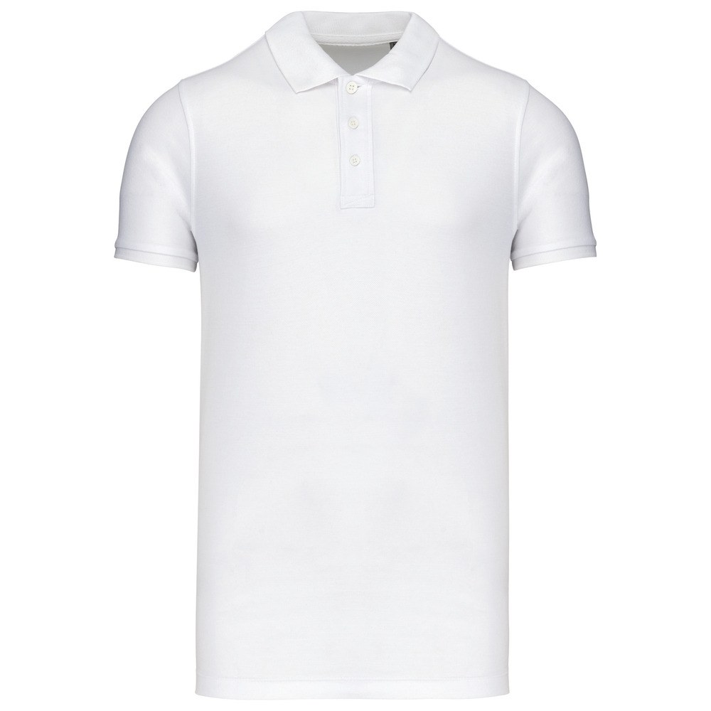 Kariban K209 - Men's short-sleeved organic piqué polo shirt