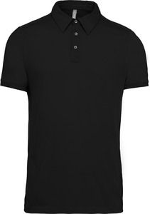 Kariban K262 - Men's short sleeved jersey polo shirt Black