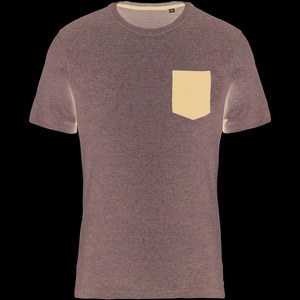 Kariban K375 - Organic cotton T-shirt with pocket detail