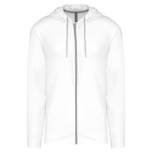 Kariban K438 - LIGHTWEIGHT COTTONHOODED SWEATSHIRT White