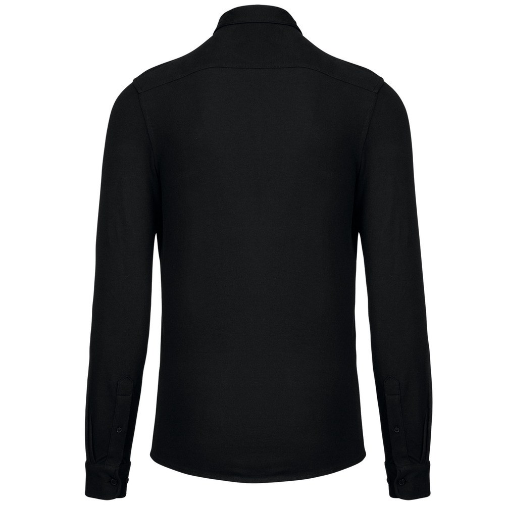 Kariban K508 - Long-sleevedpiqué knit shirt