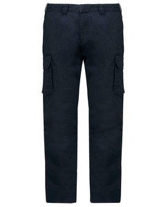 Kariban K744 - Men's multi-pocket trousers Dark Navy