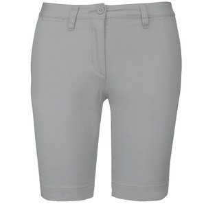 Kariban K751 - Women's chino bermudas Fine Grey