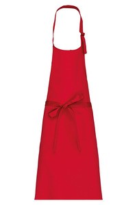 Kariban K8000 - Polycotton apron without pocket Red