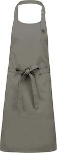 Kariban K895 - Cotton apron without pocket Light Grey