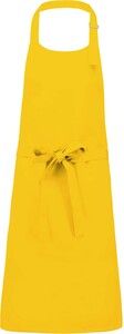 Kariban K895 - Cotton apron without pocket Yellow