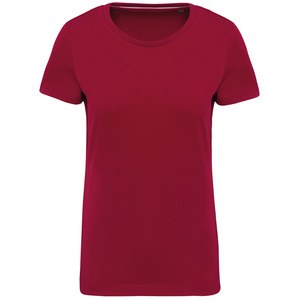 Kariban KV2107 - Women's vintage short-sleeved t-shirt Vintage Dark Red