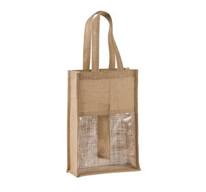 Kimood KI0268 - Jute bottle bag