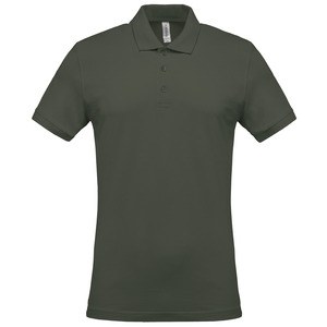 Kariban K254 - Men's short-sleeved piqué polo shirt Dark Khaki