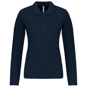 Kariban K257 - Ladies’ long-sleeved piqué polo shirt