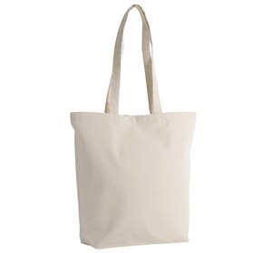 Kimood KI0252 - Tote bag in organic cotton Natural