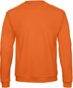 B&C CGWUI23 - Round neck sweatshirt ID.202 Pumpkin Orange