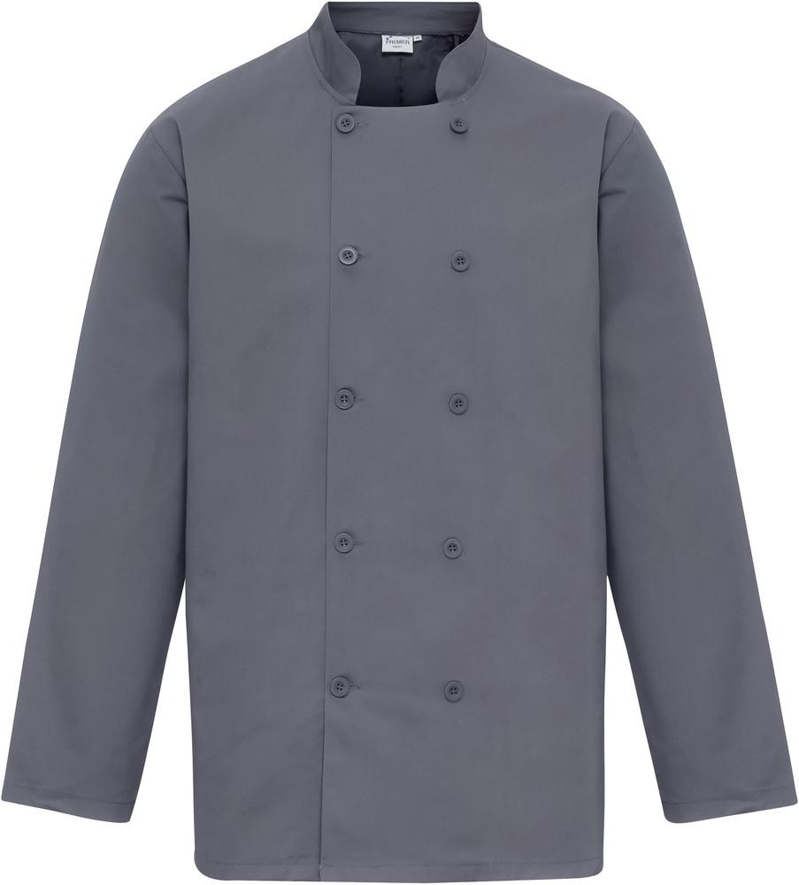 Premier PR657 - Long Sleeve Chef's Jacket