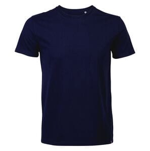 ATF 03272 - Léon Made In France Men's Round Neck T Shirt Navy