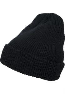 Flexfit 1545K - Long knitted hat Black