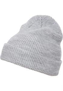 Flexfit 1545K - Long knitted hat Heather Grey