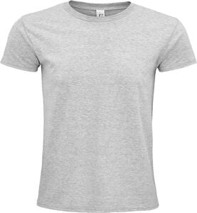 SOL'S 03564 - Epic Unisex Round Neck Fitted Jersey T Shirt Grey Melange