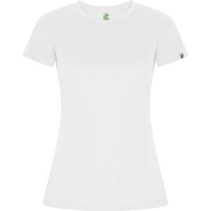 Roly CA0428 - IMOLA WOMAN Fitted technical short-sleeve t-shirt in recycled CONTROL-DRY polyester White