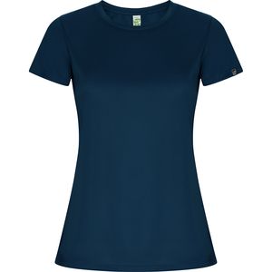 Roly CA0428 - IMOLA WOMAN Fitted technical short-sleeve t-shirt in recycled CONTROL-DRY polyester Navy Blue