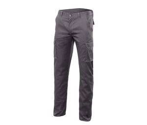 VELILLA V103JS - Stretch multi-pocket trousers Grey
