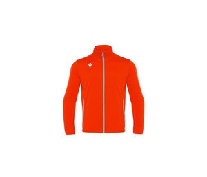MACRON MA8122J - Children's large zip sweatshirt Orange