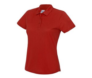 Just Cool JC045 - Breathable women's polo shirt Fire Red