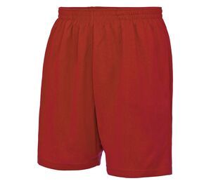 Just Cool JC080 - sports shorts Fire Red