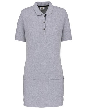 WK. Designed To Work WK209 - Ladies’ short-sleeved longline polo shirt