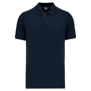 WK. Designed To Work WK270 - Mens short-sleeved contrasting DayToDay polo shirt