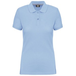 WK. Designed To Work WK275 - Ladies' short-sleeved polo shirt Sky Blue