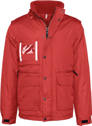 WK. Designed To Work WK6106 - Detachable-sleeved workwear parka