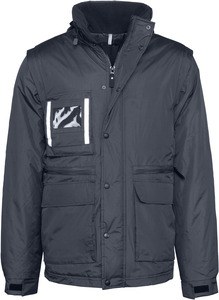 WK. Designed To Work WK6106 - Detachable-sleeved workwear parka