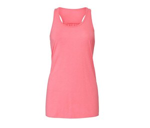 Bella + Canvas BE8800 - Women's loose-fit racerback tank top Neon Pink