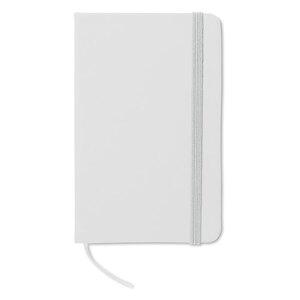 GiftRetail MO1800 - NOTELUX A6 notebook 96 lined sheets