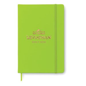 GiftRetail MO1804 - ARCONOT A5 notebook 96 lined sheets Lime