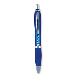 GiftRetail MO3314 - RIOCOLOUR Riocolor Ball pen in blue ink Transparent Blue